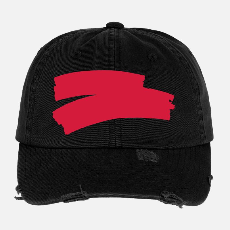 Marqueur 2 plis Chrabel > VECTORGRAPHIC Casquette vintage effet usé Flexfit
