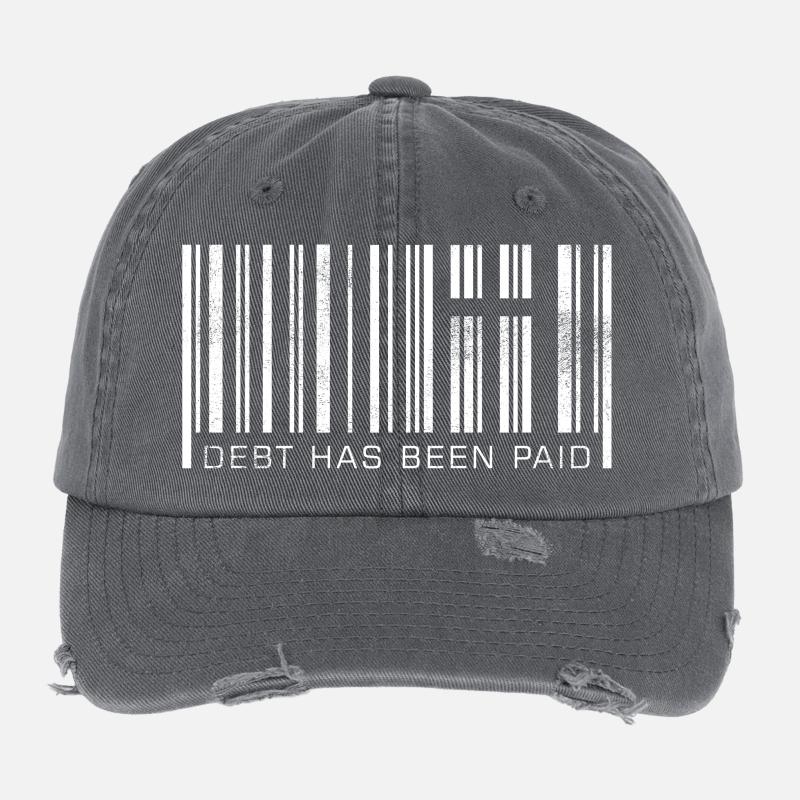 Dept has been paid Flexfit Vintage Destroyed Cap