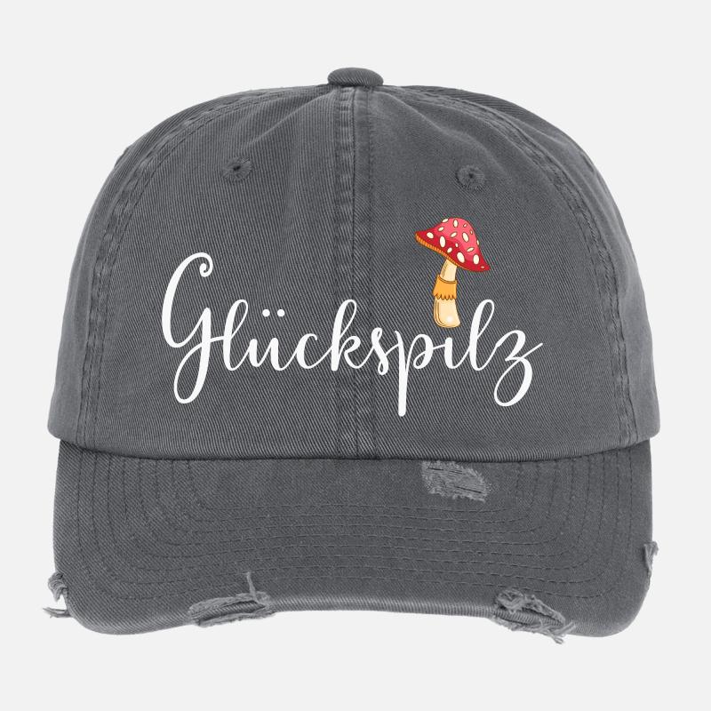 Lucky devil Flexfit Vintage Destroyed Cap