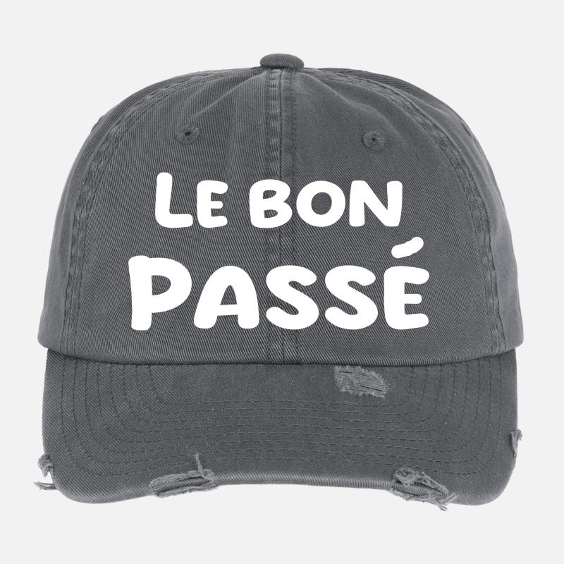 nostalgia for the past Flexfit Vintage Destroyed Cap