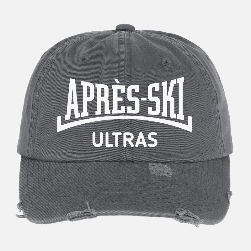 Après-Ski Ultras (Apres Ski / Konkav / White) Flexfit Vintage Destroyed Cap
