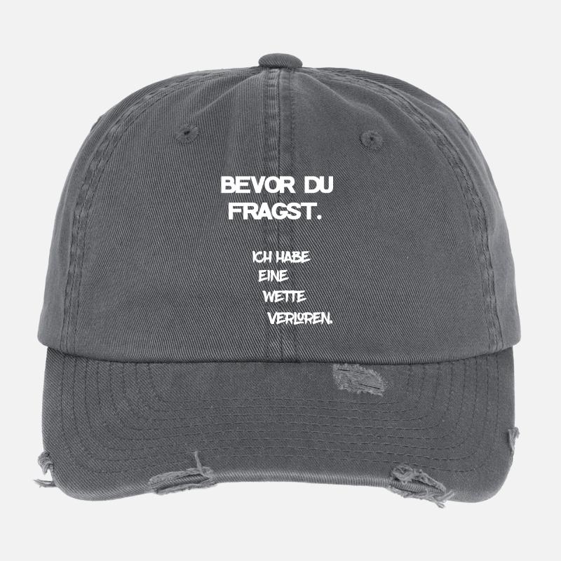 Pari perdu Casquette vintage effet usé Flexfit