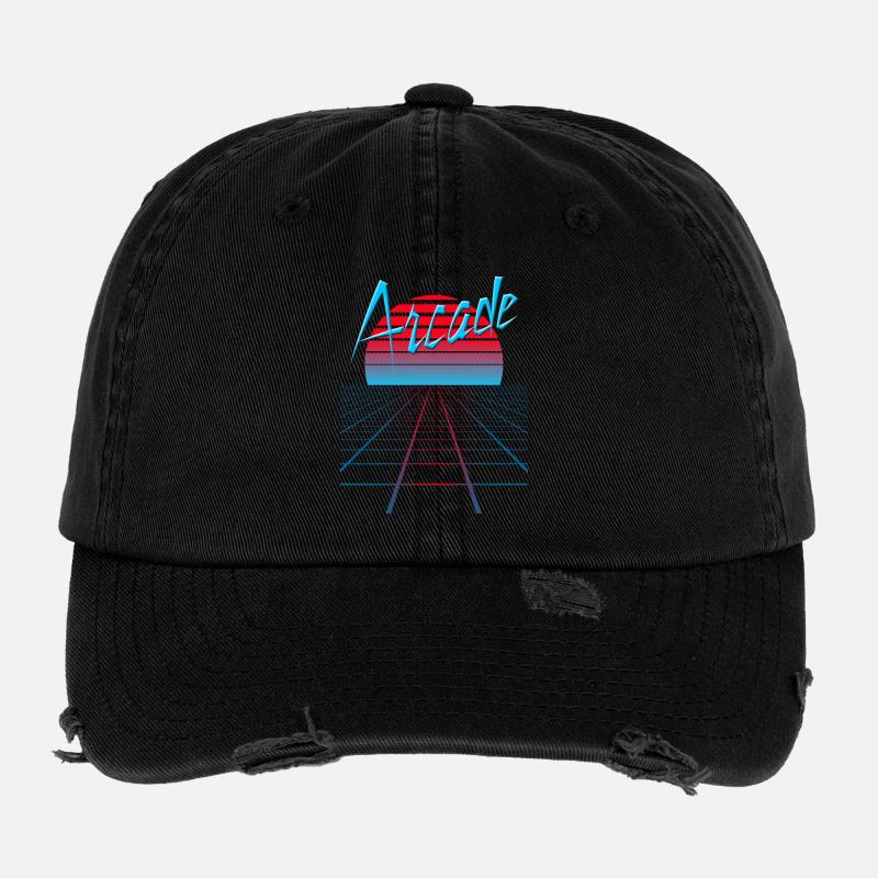 NERDY pour toujours - Arcade Casquette vintage effet usé Flexfit