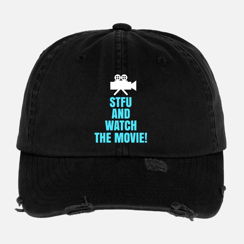 Films, Théâtre, Caméra, Déclaration, Soirée cinéma, Films Casquette vintage effet usé Flexfit