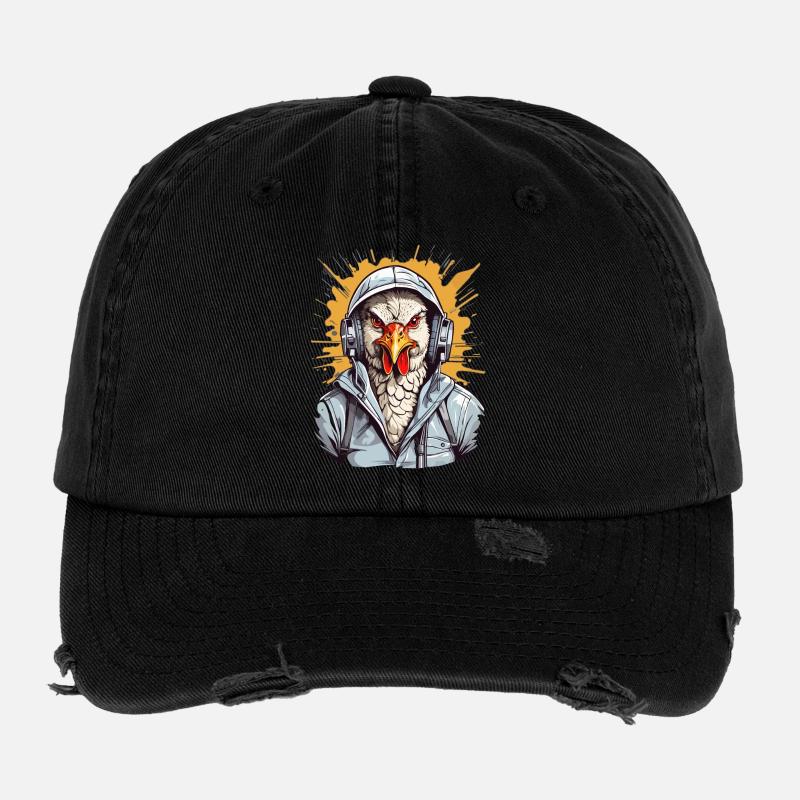 Chicken Skirt Flexfit Vintage Destroyed Cap