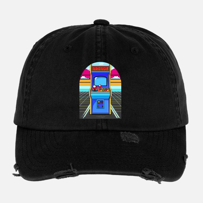 Arcade Flexfit Vintage Destroyed Cap