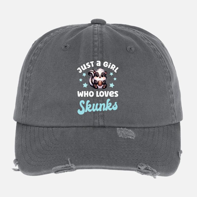 Stinktier Flexfit Vintage Destroyed Cap