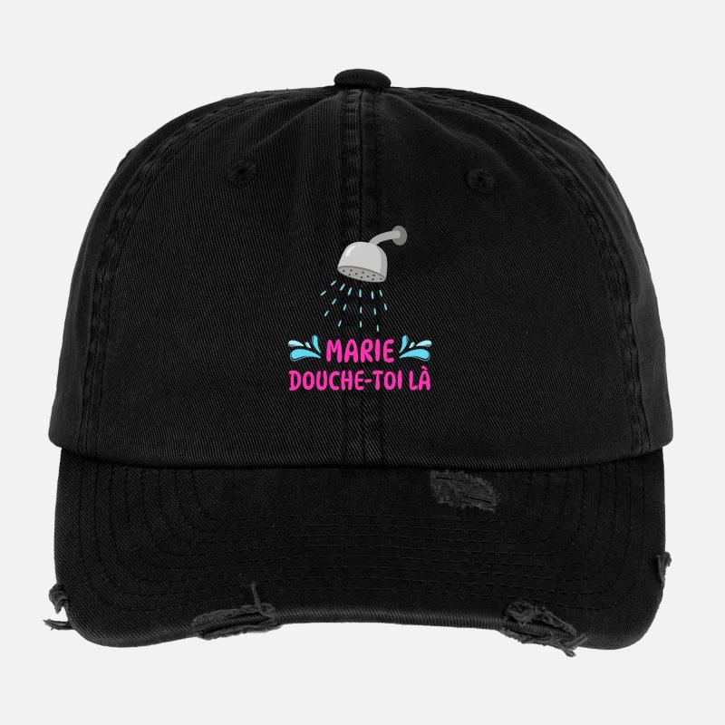 Marie, shower there Flexfit Vintage Destroyed Cap