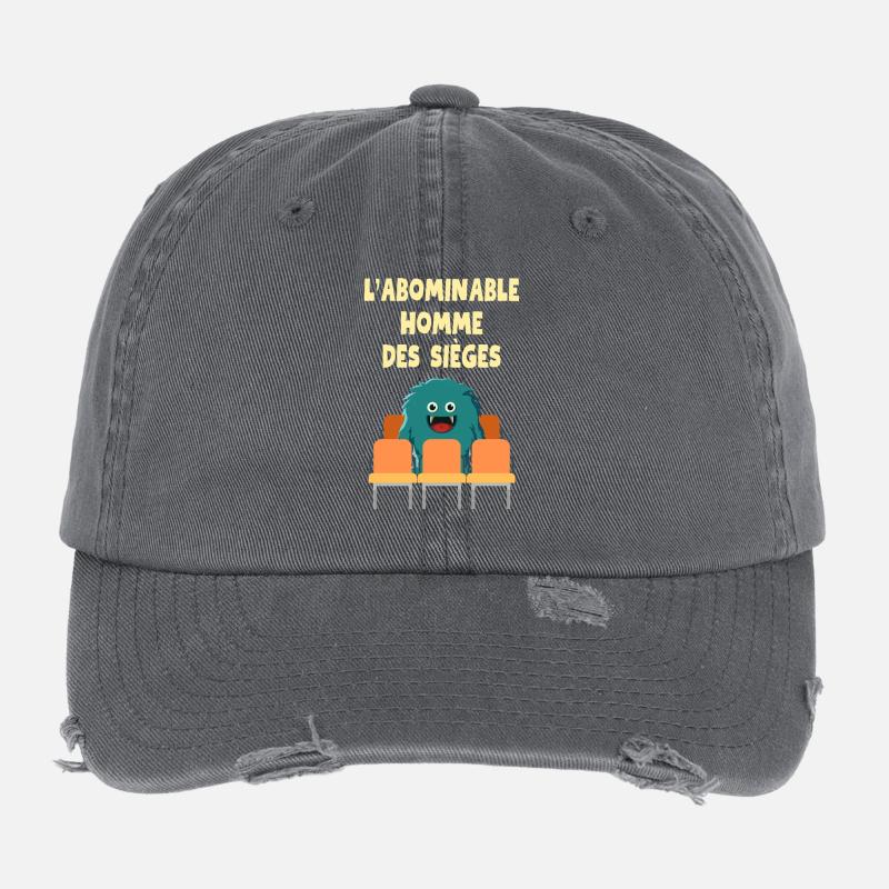 L' Abominable Homme des Sièges Casquette vintage effet usé Flexfit