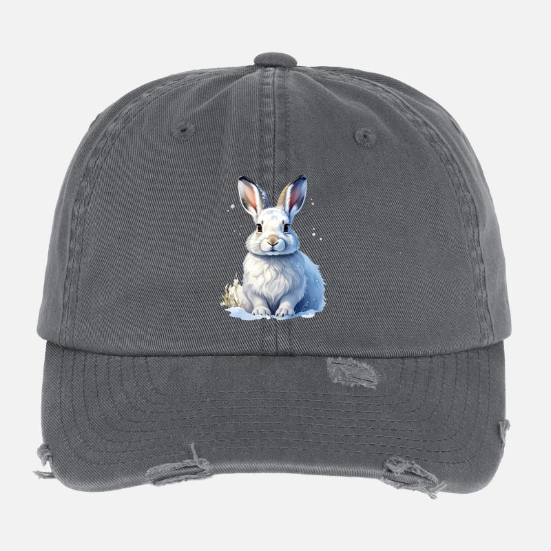 mountain hare Flexfit Vintage Destroyed Cap