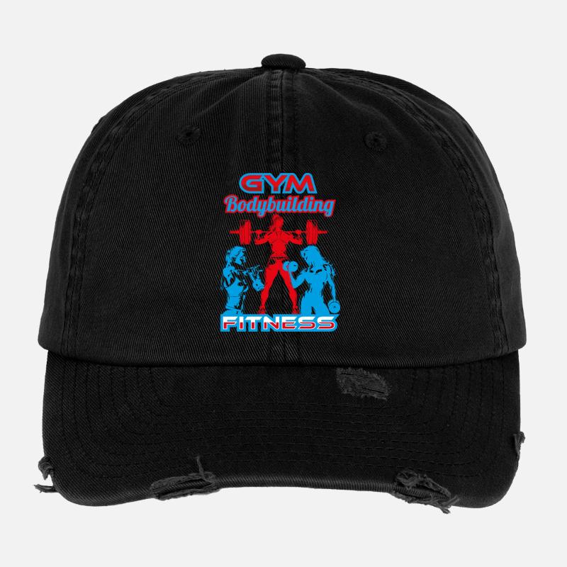 Fitness-gym-bodybuilding Casquette vintage effet usé Flexfit
