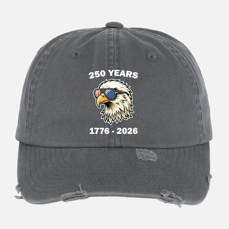 American Eagle 250-jähriges Jubiläum Flexfit Vintage Destroyed Cap