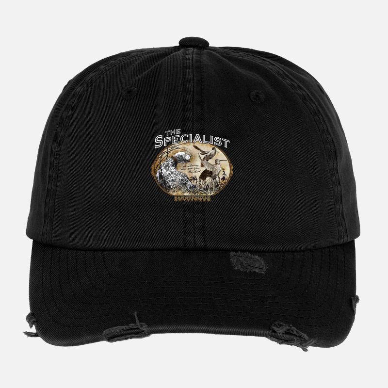 english setter specialist Low Profile Destroyed Cap