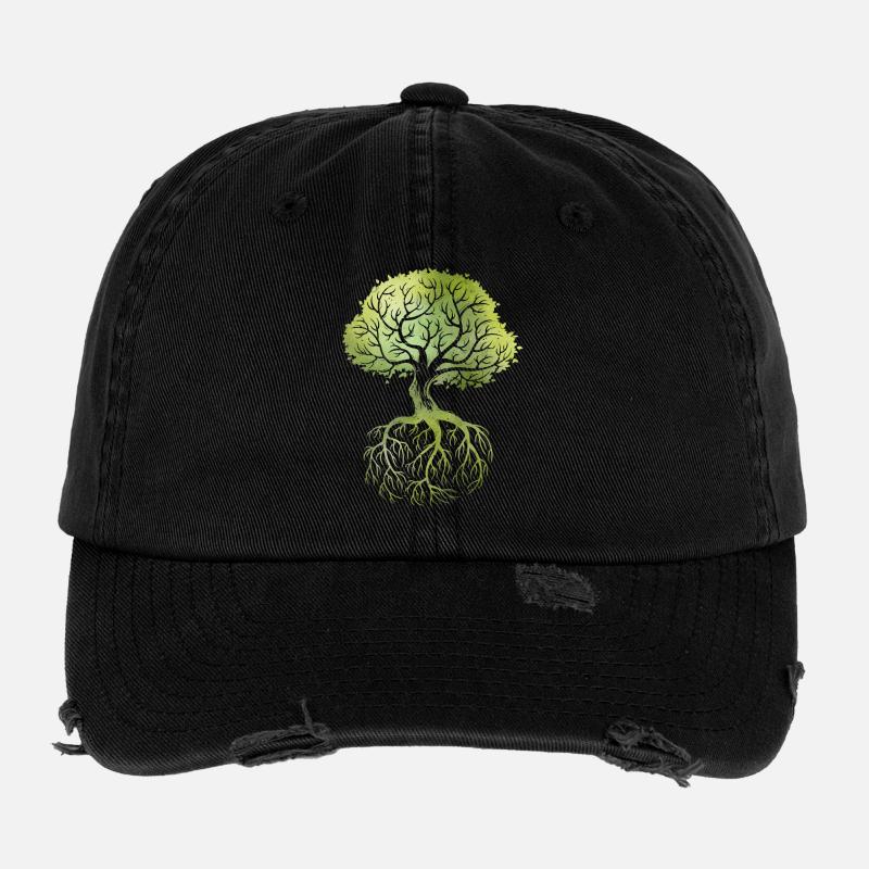 Roots Flexfit Vintage Destroyed Cap