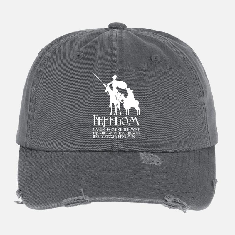 Freedom, Sancho (dark) Flexfit Vintage Destroyed Cap