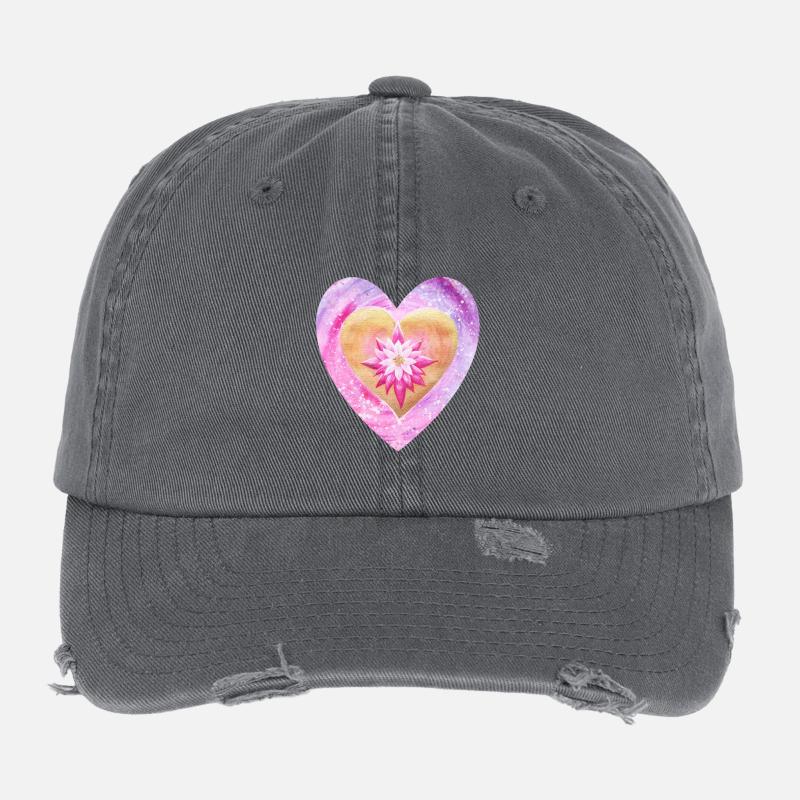 Petit LotusHerz - Sonja Ariel de Staden Casquette vintage effet usé Flexfit