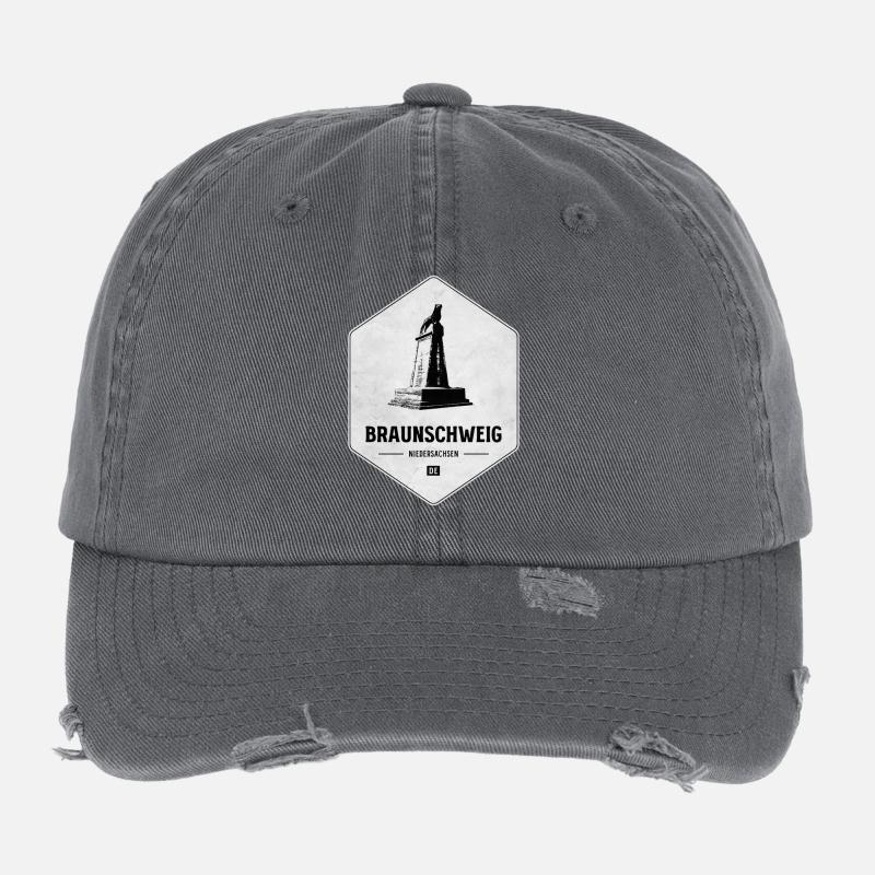 Braunschweig Denkmal Emblem Flexfit Vintage Destroyed Cap