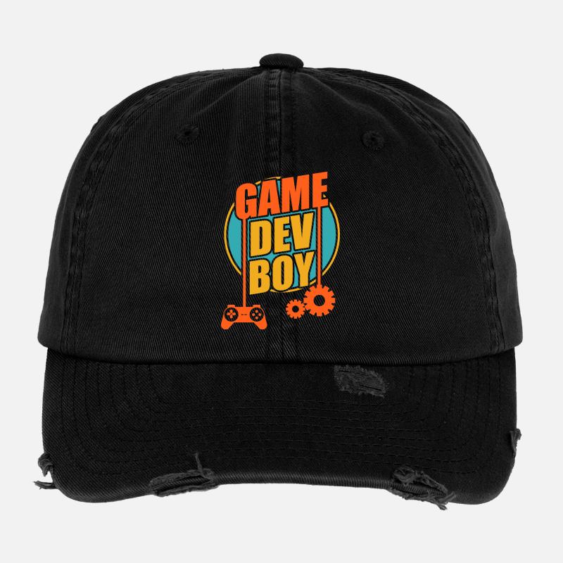 Spielentwickler Junge Flexfit Vintage Destroyed Cap