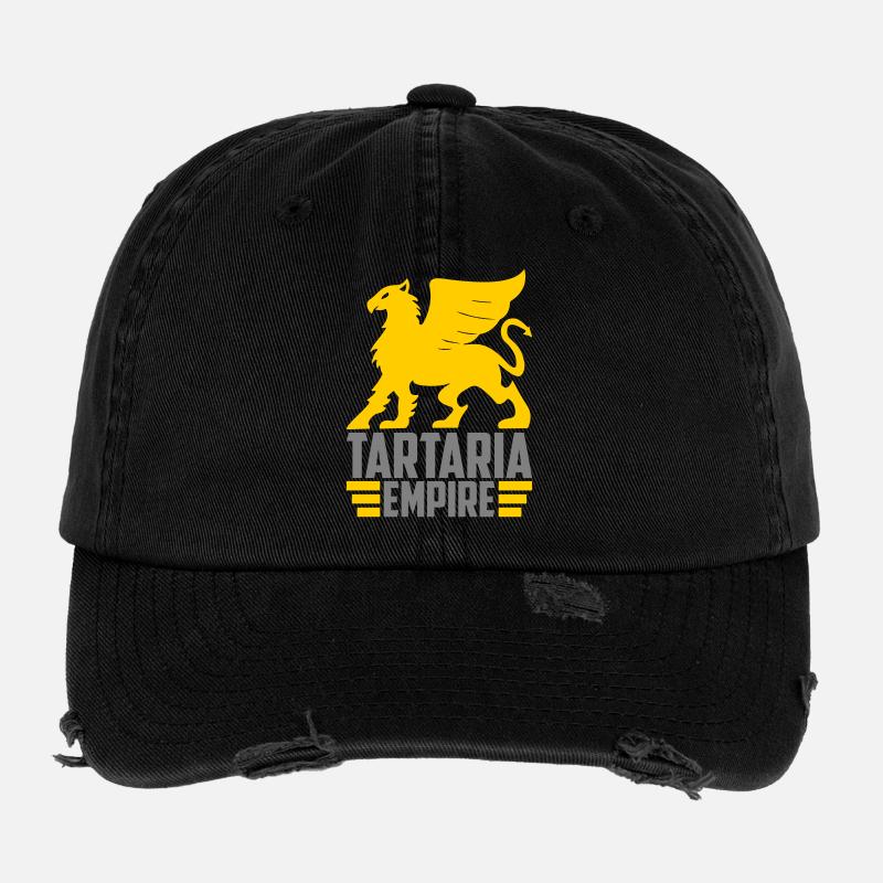 Empire de Tartarie | Couleurs modifiables Casquette vintage effet usé Flexfit