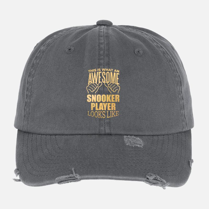 Snooker Flexfit Vintage Destroyed Cap