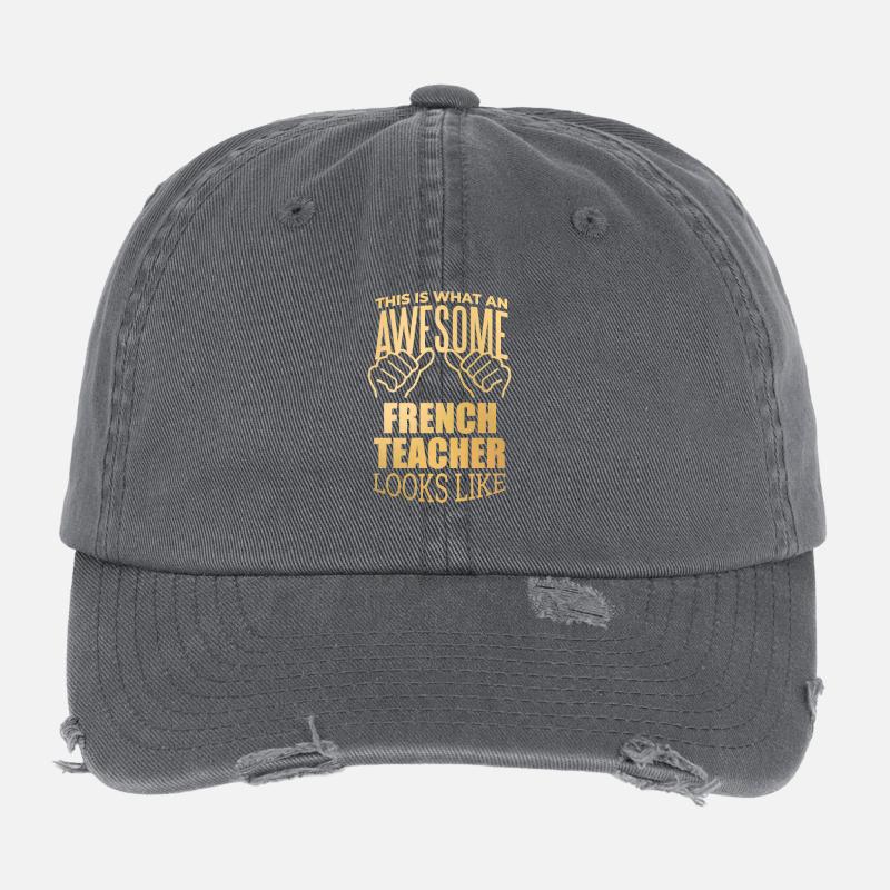 Français Casquette vintage effet usé Flexfit