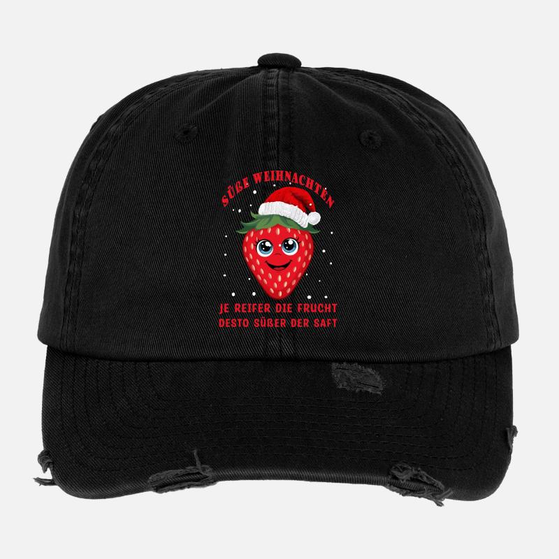 Sweet strawberry Flexfit Vintage Destroyed Cap