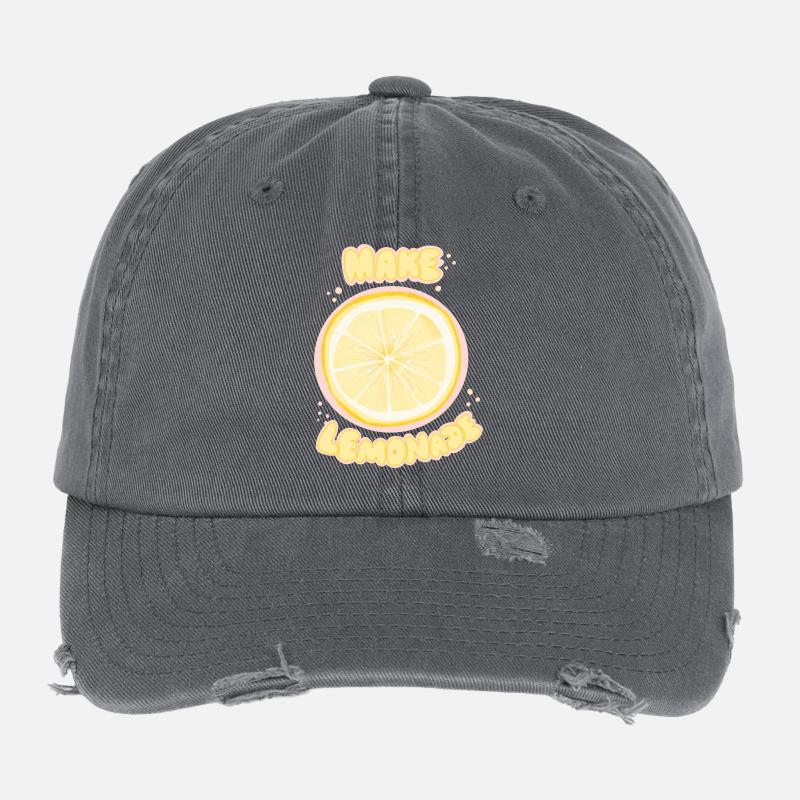 Zitronenlimo Flexfit Vintage Destroyed Cap