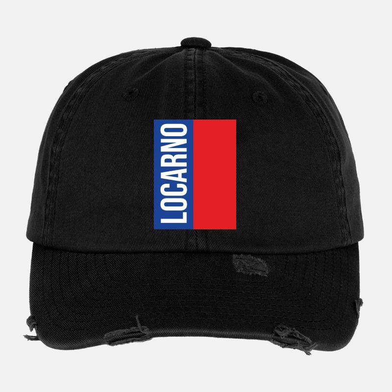 Traditional Ticino souvenir Flexfit Vintage Destroyed Cap