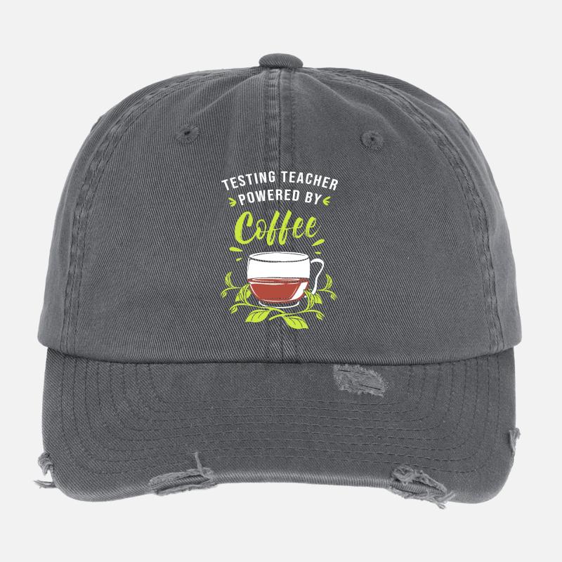 Teacher Exam Flexfit Vintage Destroyed Cap