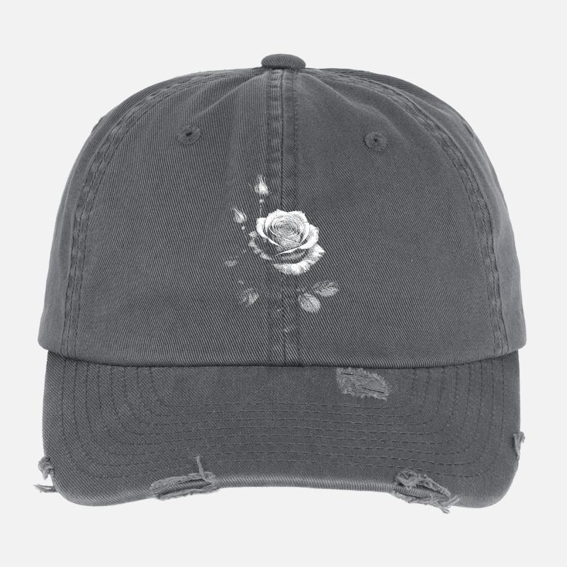 Rosen Flexfit Vintage Destroyed Cap