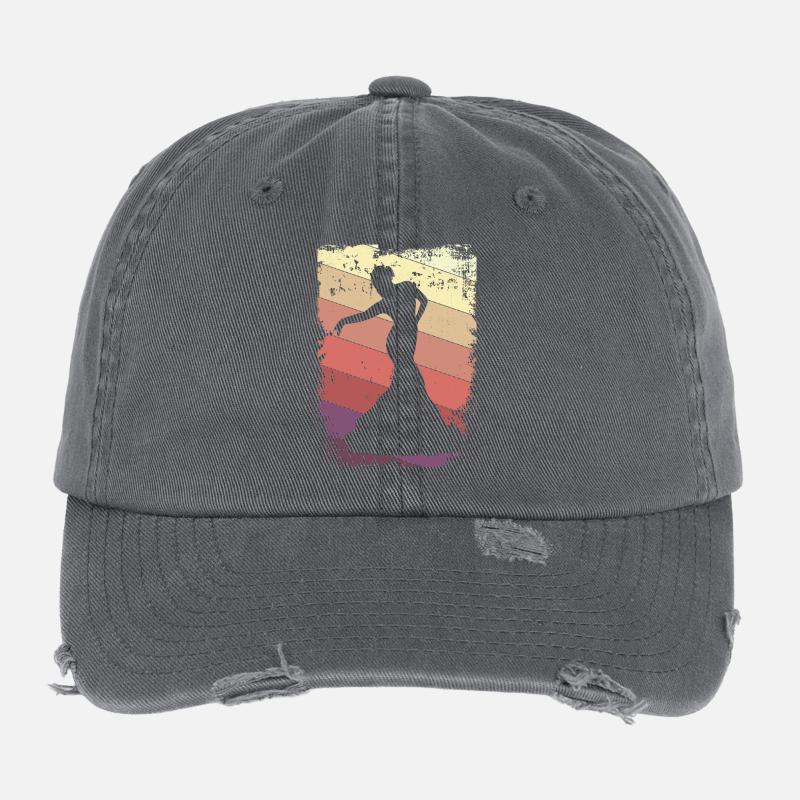 Danseuse Casquette vintage effet usé Flexfit