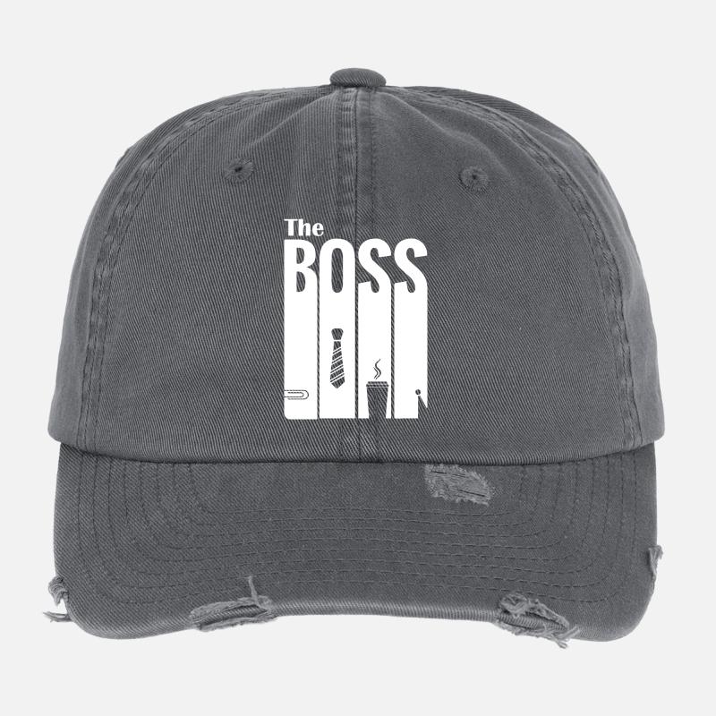Design de style Bureautique et Relaxation Casquette vintage effet usé Flexfit