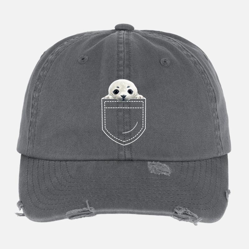 Robbe Flexfit Vintage Destroyed Cap