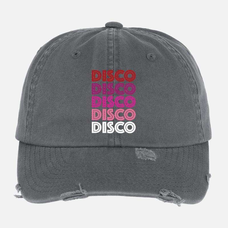 Disco Disco Disco Flexfit Vintage Destroyed Cap