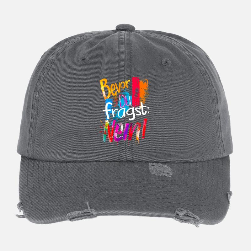 Bevor Du fragst: NEIN! Flexfit Vintage Destroyed Cap