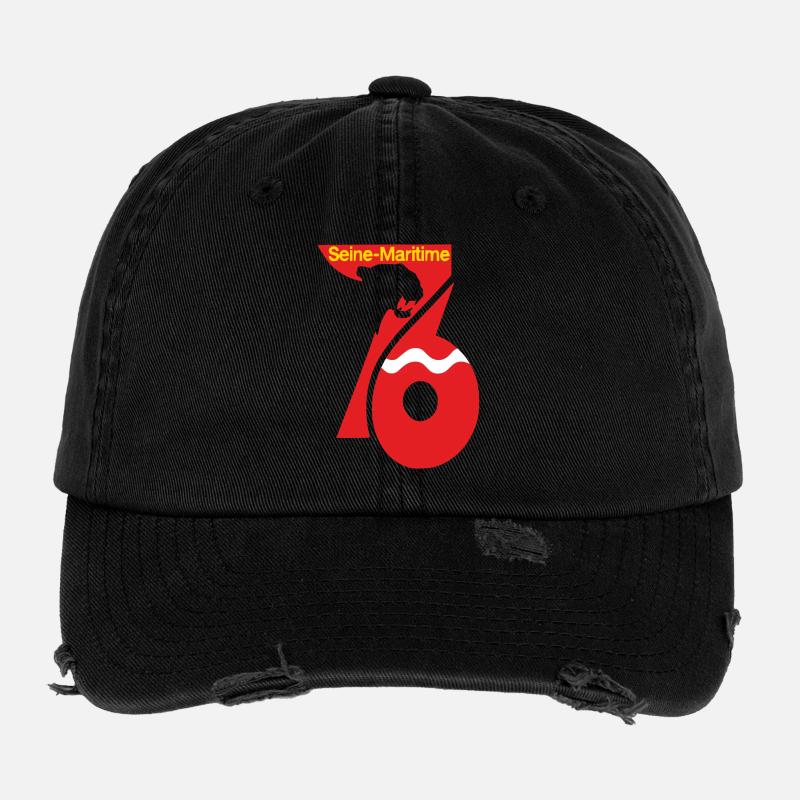 Seine-Maritime Flexfit Vintage Destroyed Cap