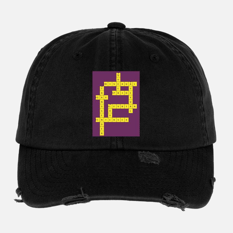 Kreuzworträtsel Divers Flexfit Vintage Destroyed Cap