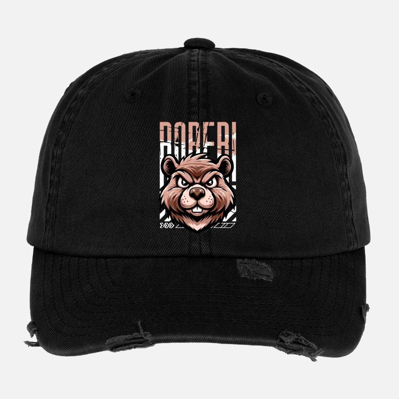 BOBER Casquette vintage effet usé Flexfit