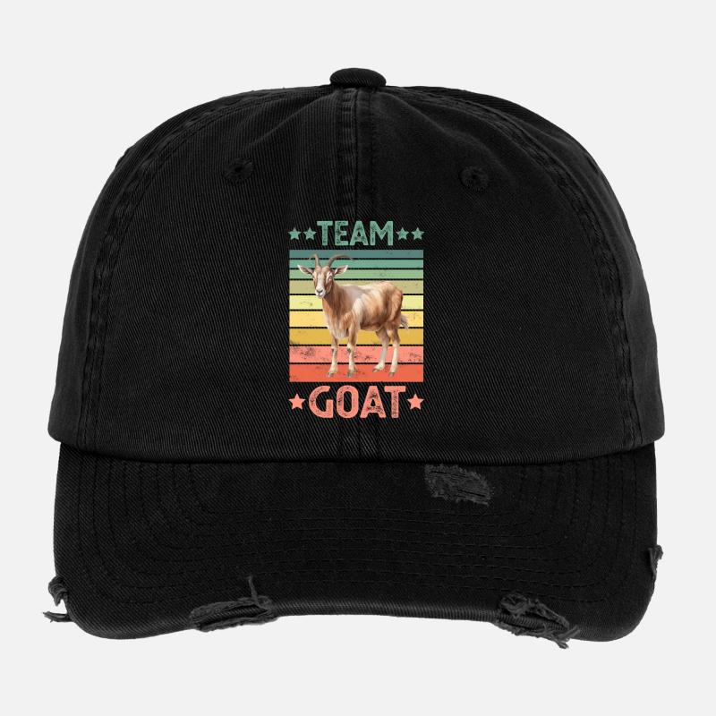 Chèvre Casquette vintage effet usé Flexfit