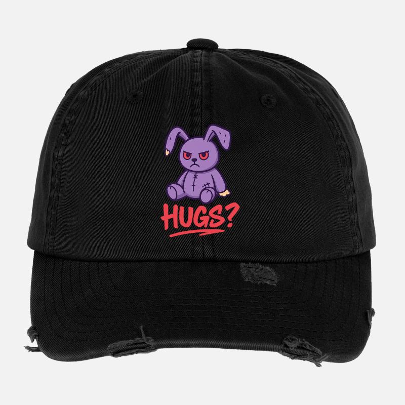 Grummel Rabbit Flexfit Vintage Destroyed Cap