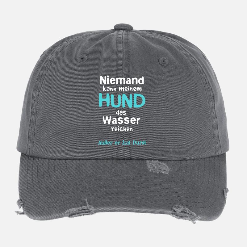Dog water Flexfit Vintage Destroyed Cap