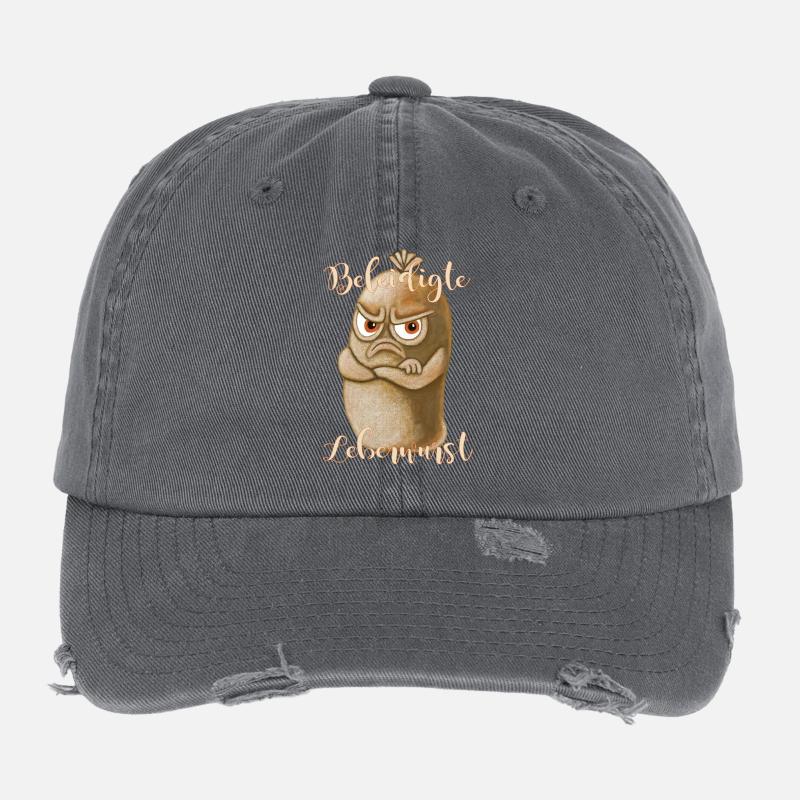 Beleidigte Leberwurst Flexfit Vintage Destroyed Cap