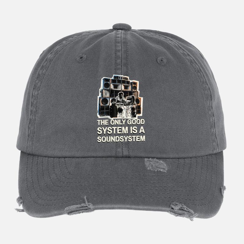 Soundsystem Dub Flexfit Vintage Destroyed Cap