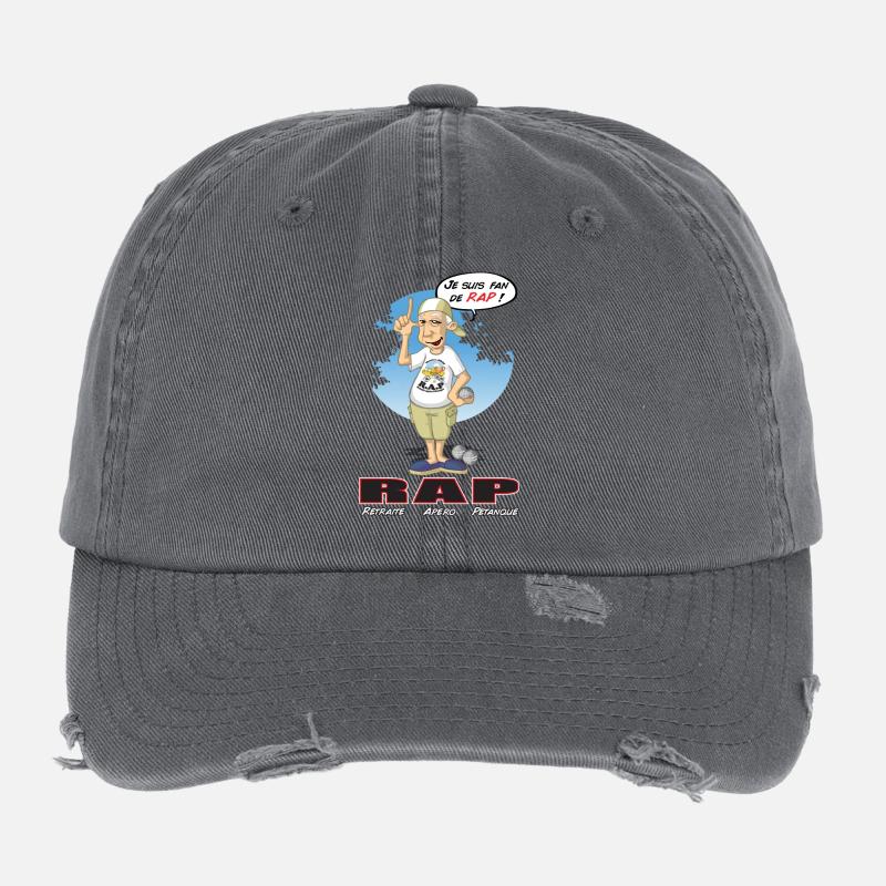 Retirement Aperitif Schalen Flexfit Vintage Destroyed Cap