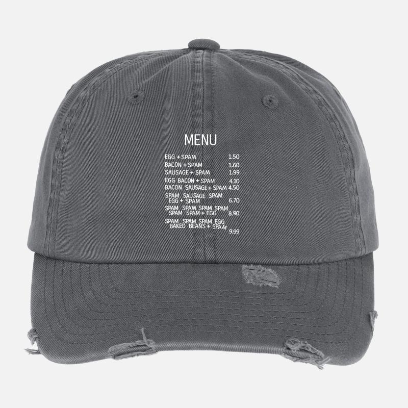 Seriously Pointless Awful Menu Flexfit Vintage Destroyed Cap