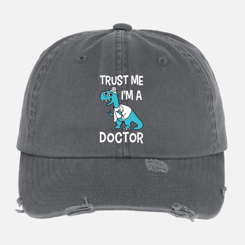 Arzt Doktor Flexfit Vintage Destroyed Cap