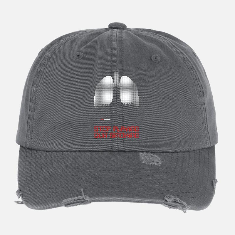 Stop playing Flexfit Vintage Destroyed Cap
