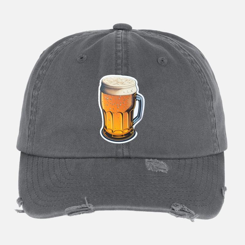 Beer Flexfit Vintage Destroyed Cap