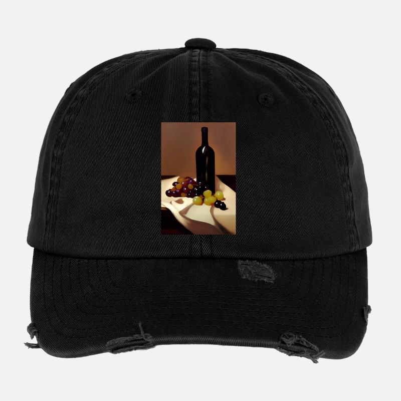 Wein Trinker Flexfit Vintage Destroyed Cap