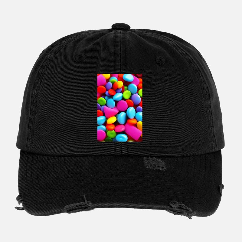 Candies Flexfit Vintage Destroyed Cap